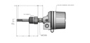 Pyromation, 3 Wire RTD With Transmitter, Explosion Proof Housing
