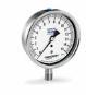 Ashcroft 1009 Series Pressure Gauge, 3.5" dial, 1/4"NPT lower mount, 0-5000PSI, Dry,  All SS