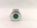 ADPTR 1/4NPT-F X 1/4NPT-M M6FP SS
