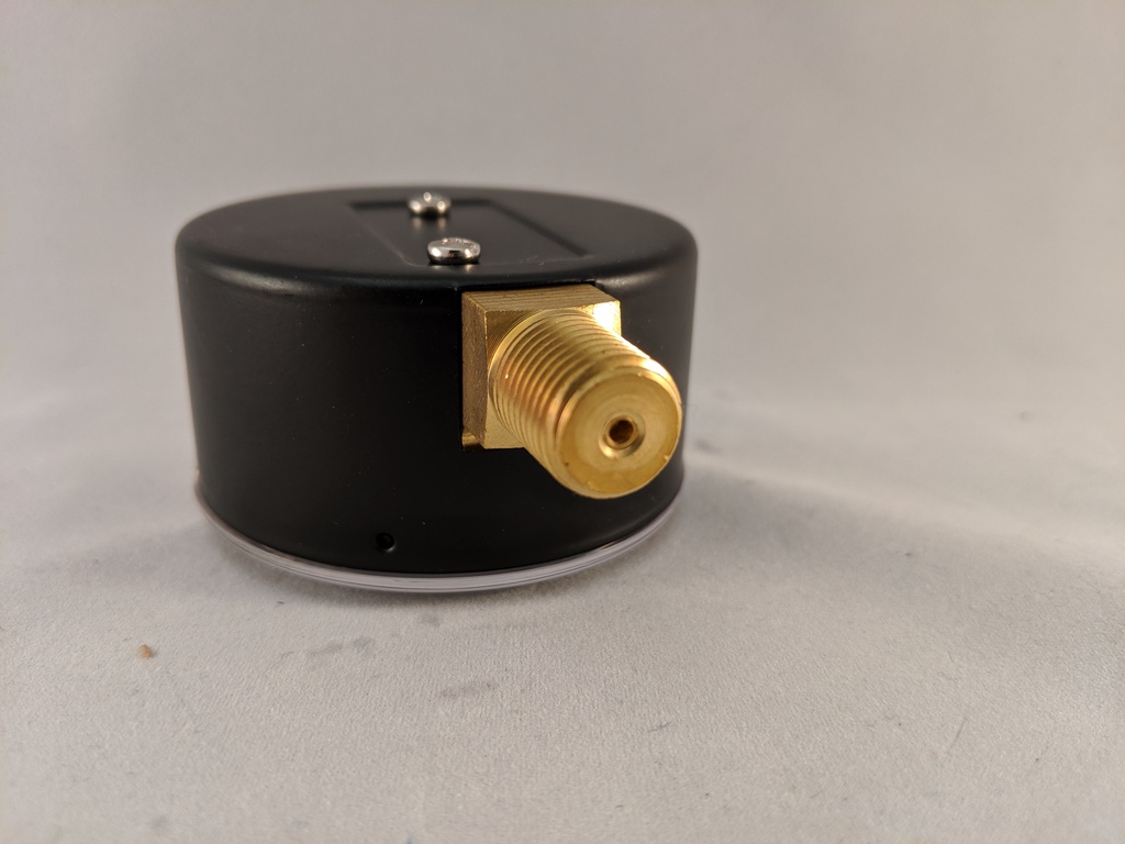 PRESSURE GAUGE 83K 2.5" 1/4"BOTTOM CONNECT 0-100"WATER COLUM