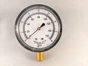 PRESSURE GAUGE 83K 2.5" 1/4"BOTTOM CONNECT 0-160"WATER COLUM