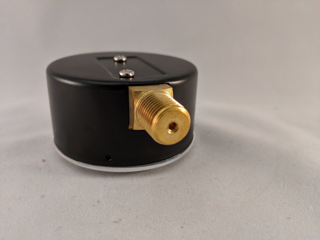 PRESSURE GAUGE 83K 2.5" 1/4"BOTTOM CONNECT 0-160"WATER COLUM