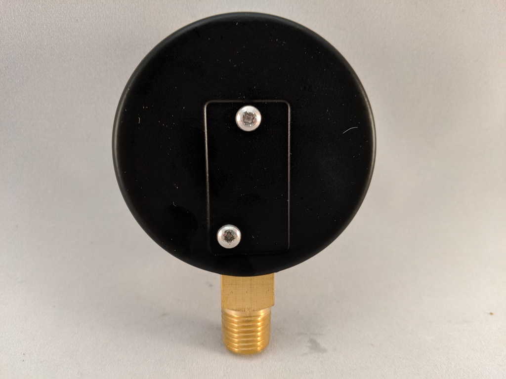 PRESSURE GAUGE 83K 2.5" 1/4"BOTTOM CONNECT 0-15" WATER