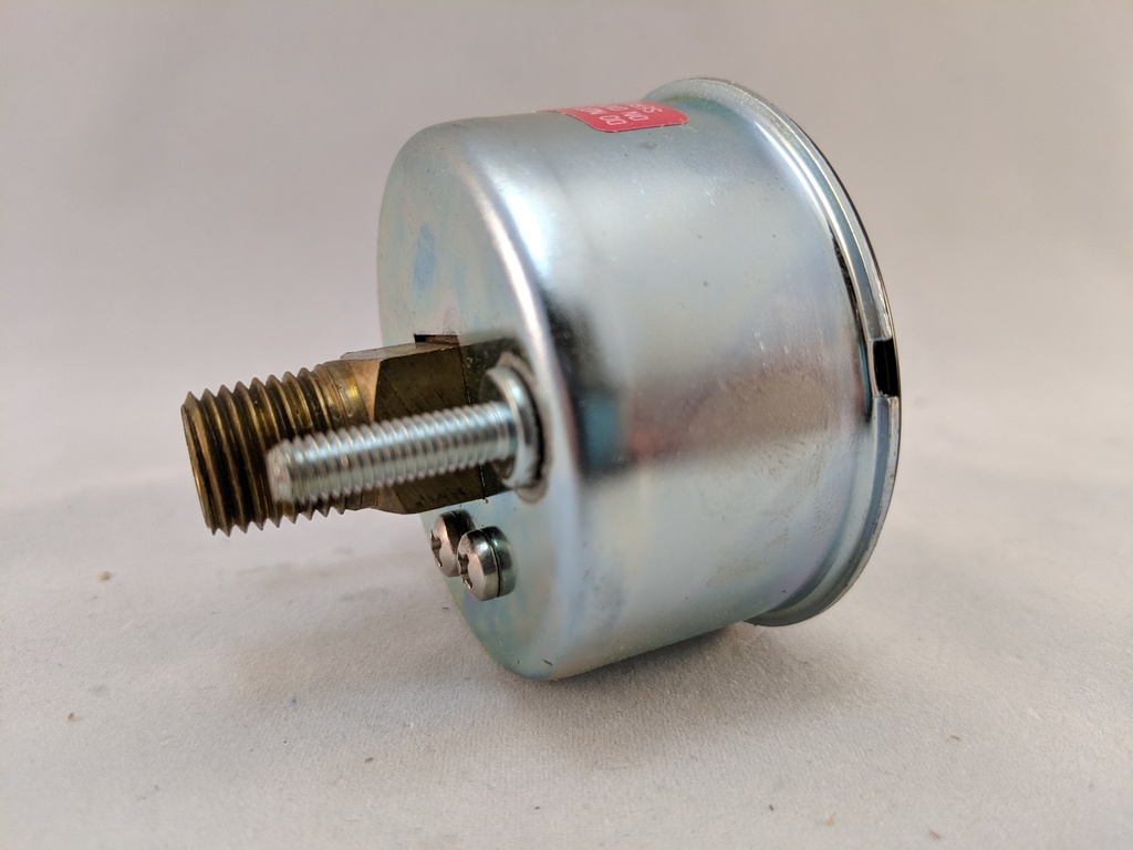 PRESSURE GAUGE 0-100 PSI 2" 1/4"CBM 2% ACCURACY