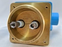 ELECTRODE FITTINGS 2 ELECTRODES RED BRASS