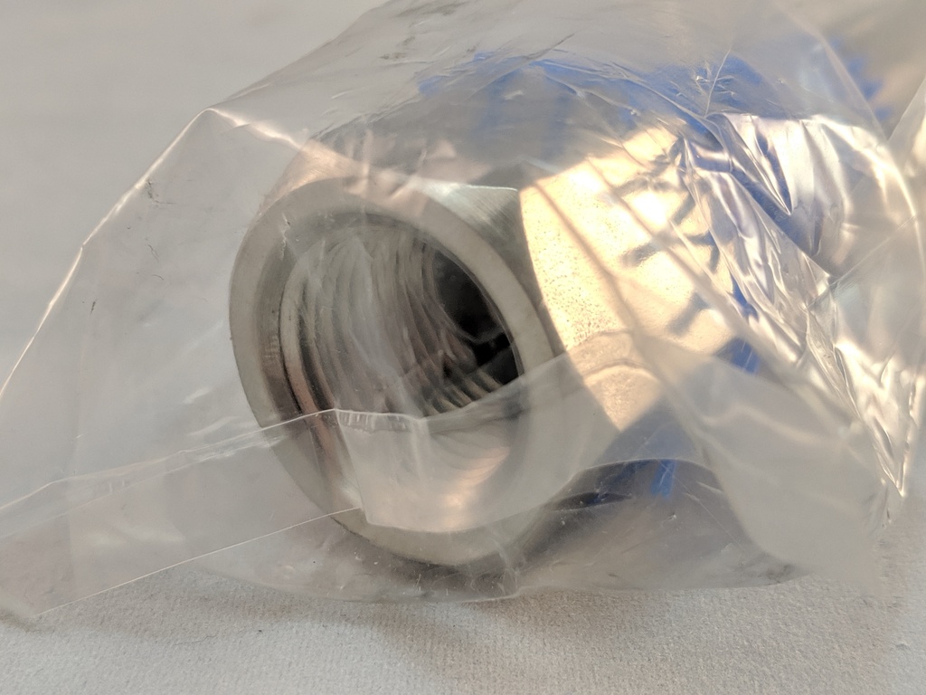 THERMOWELL 316SS MATERIAL U=10.5", 1/2"NPT CONN. & PROCESS