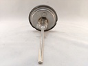 BI-METAL THERM 3"BACK CONNECTED 30/240F 4"STEM 1/2"NPT