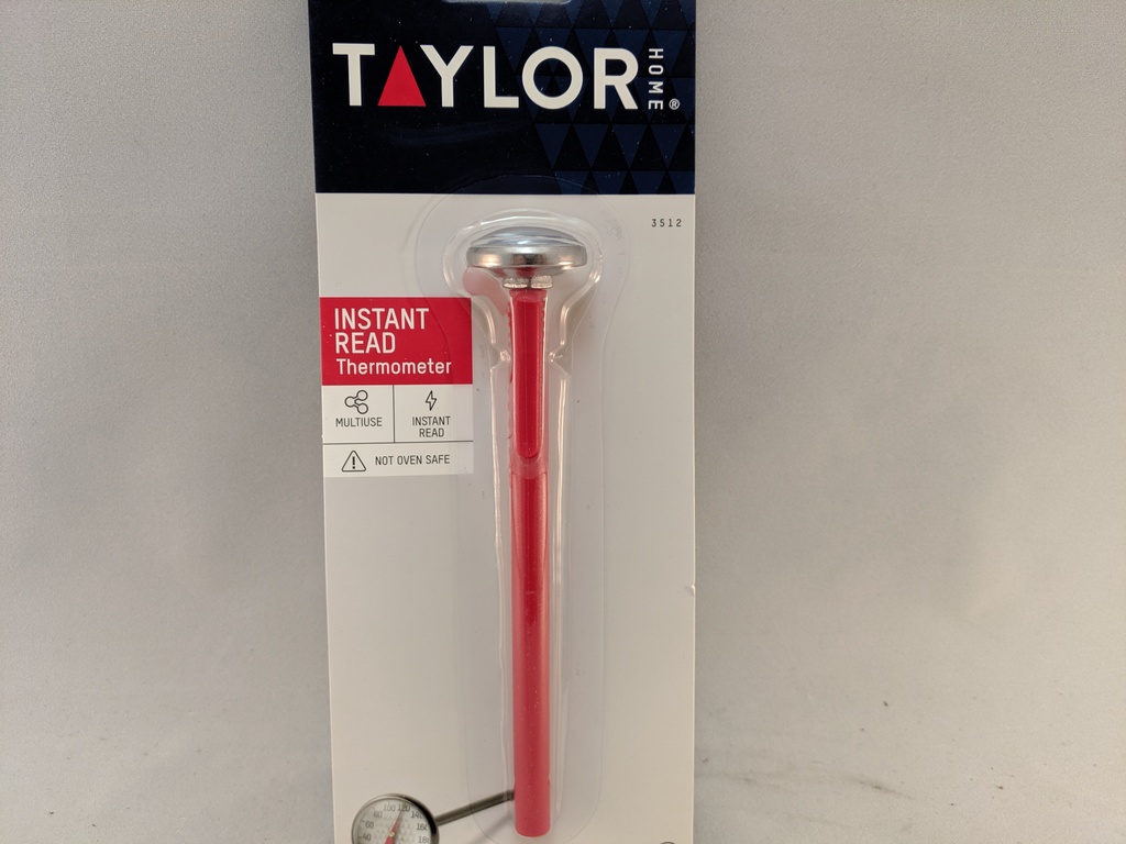 BIMETAL THERMOMETER 1"DIAL 0-220F NSF W/CASE (6 PIECE MIN)