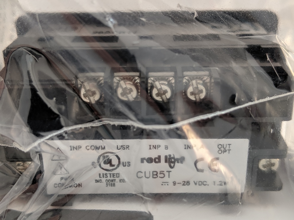 CUB5TB00- PRESET COUNTER & CYCLE COUNTER W/BACK LIGHT