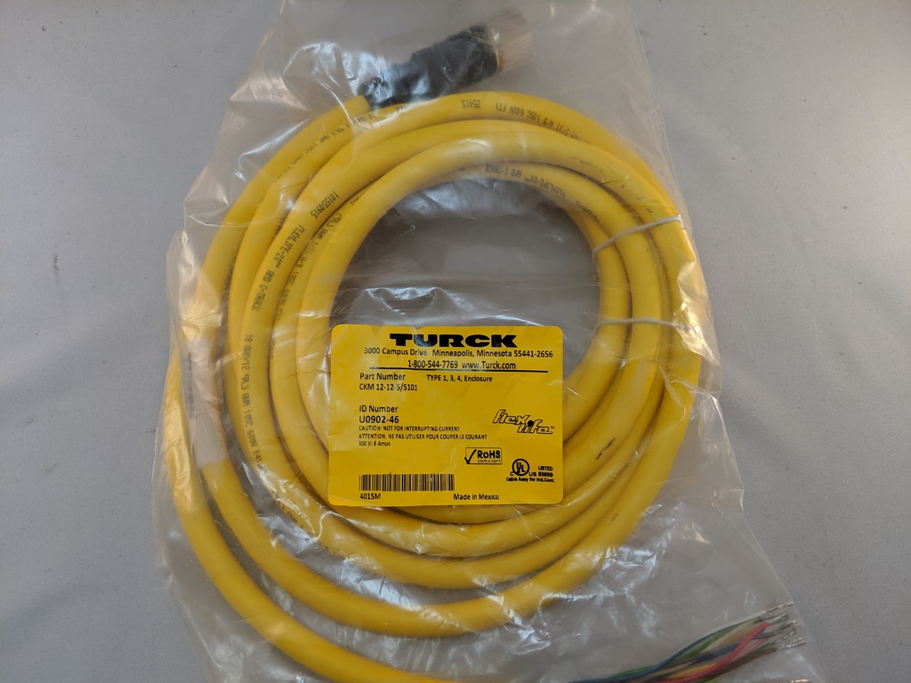 CKM 12-12-5/S101 CORDSET