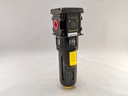 SERIES 107 FILTER, 1/4"NPT, 51 CFM, 25 MIC, SEMI-AUTO DRAIN