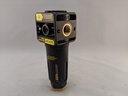 SERIES 105 FILTER, 1/4"NPT, 37 CFM, 25 MIC, SEMI-AUTO DRAIN