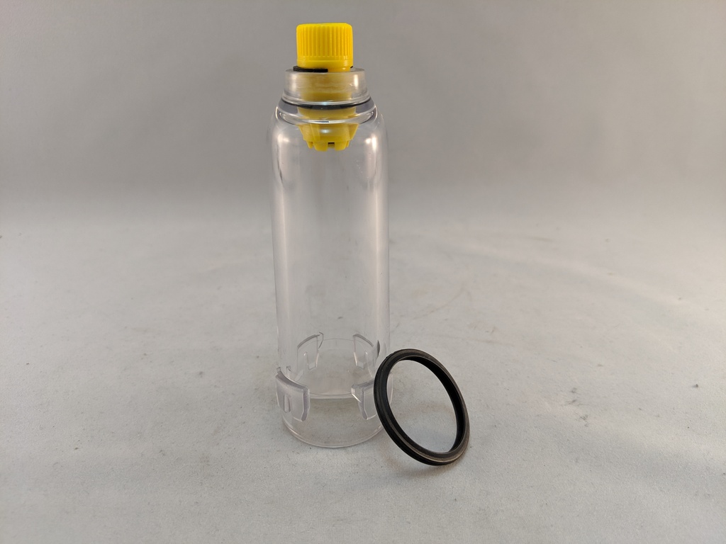 POLYCARBONATE BOWL KIT W/SEMI-AUTO DRAIN FOR 107 SERIES