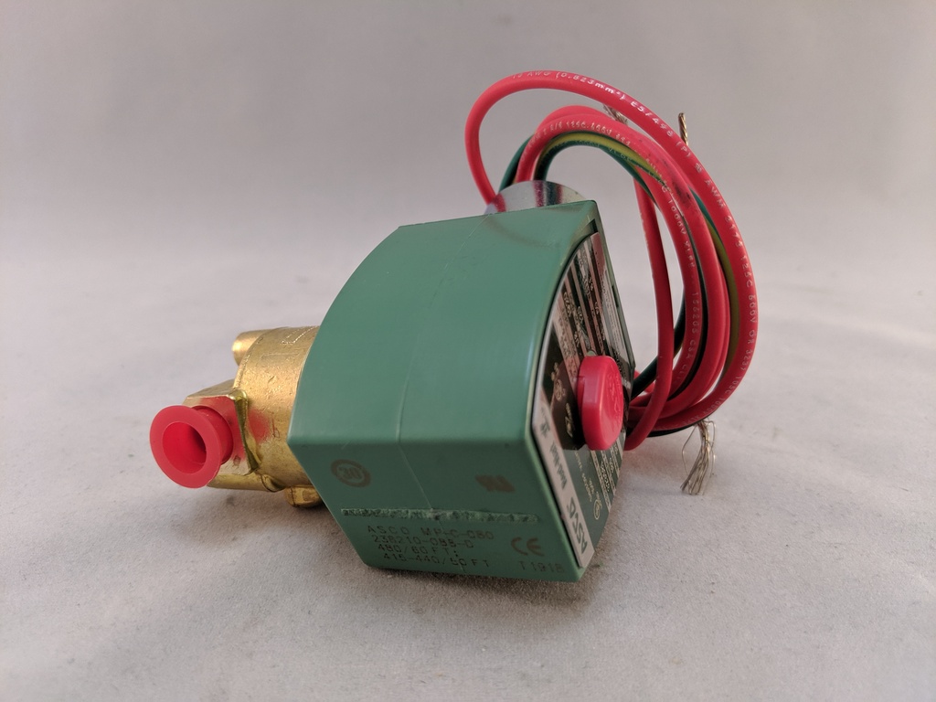 SOLENOID VALVE BRASS BODY 1/8"NPT 480VAC COIL