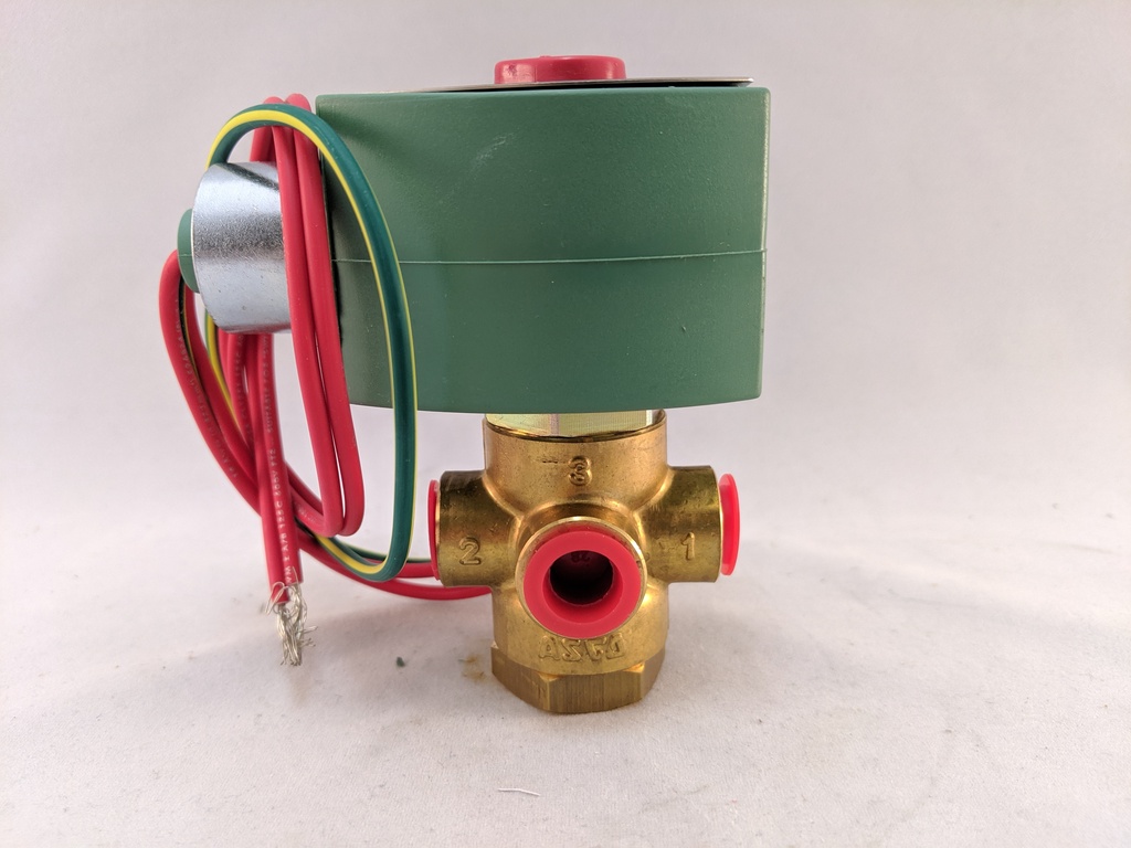 G.P DIRECT ACTING SOLENOID VALVE 1/4" 3W NC, 120/60,110/50 8230G184
