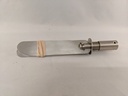 H-380 2-VANE COLLAPSIBLE PADDLE, STAINLESS STEEL H-380