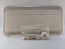 AERATOR 6" X 12" CANVAS/316SS DIFFUSER, 316SS BODY