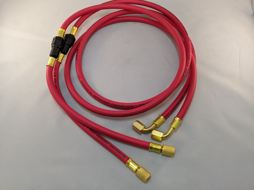 5' RED HOSE W/FILTER (830)