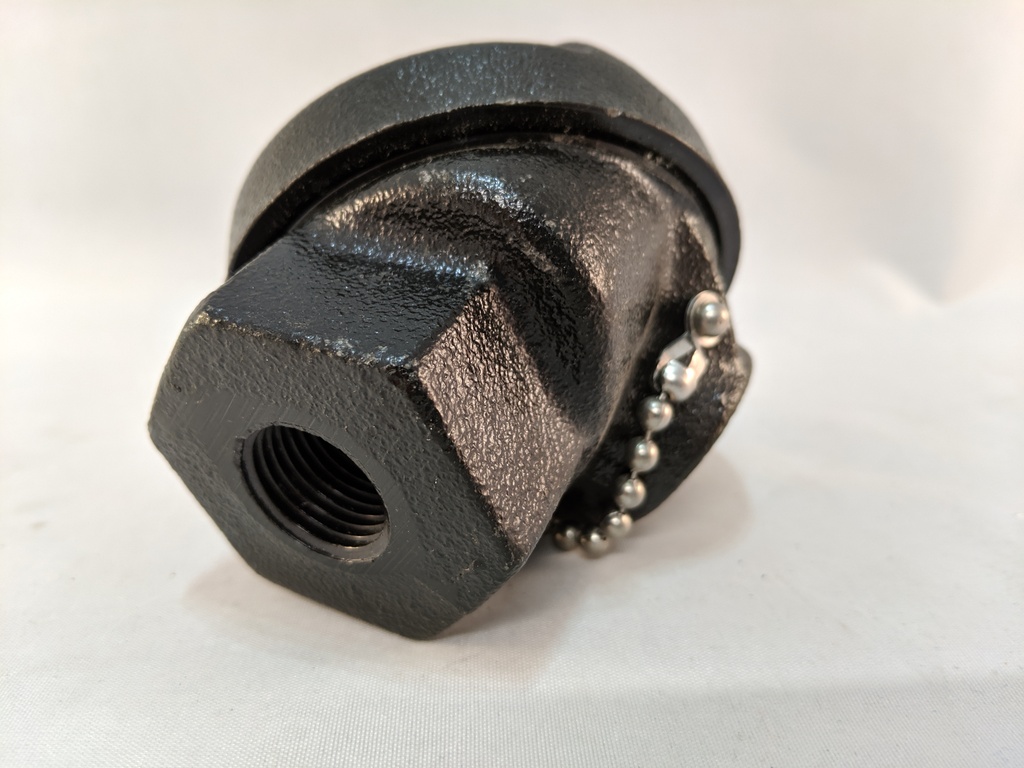 STANDARD CAST IRON WEATHERHEAD 1/2" X 3/4" XL-3000
