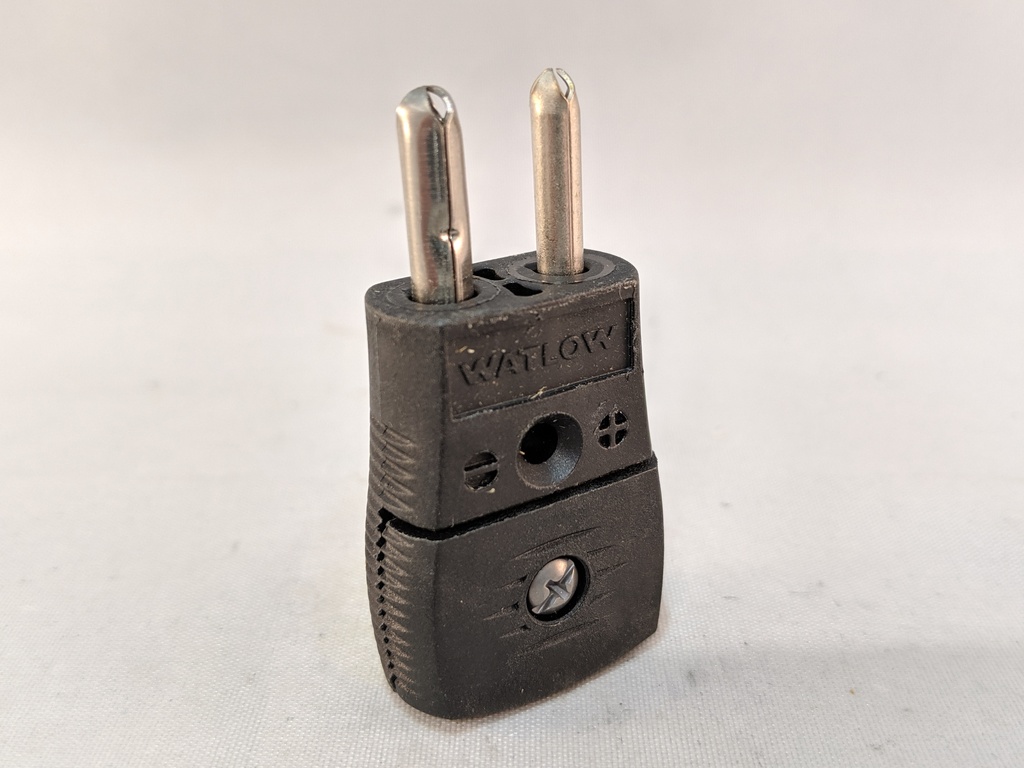 900J TYPE J THERMOCOUPLE CONNECTOR PLUG (MALE)