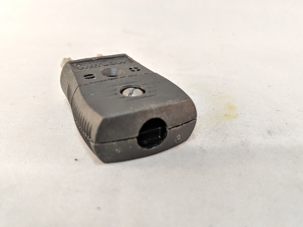 900J TYPE J THERMOCOUPLE CONNECTOR PLUG (MALE)