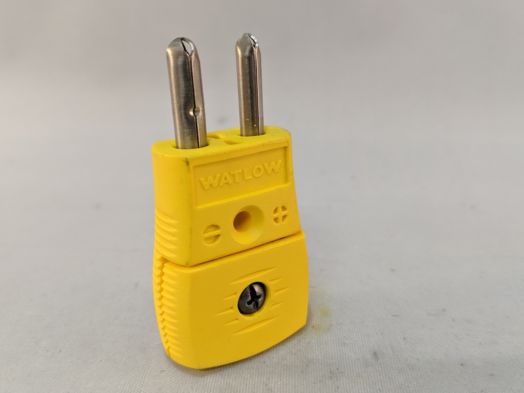 900K TYPE K THERMOCOUPLE CONNECTOR PLUG (MALE)