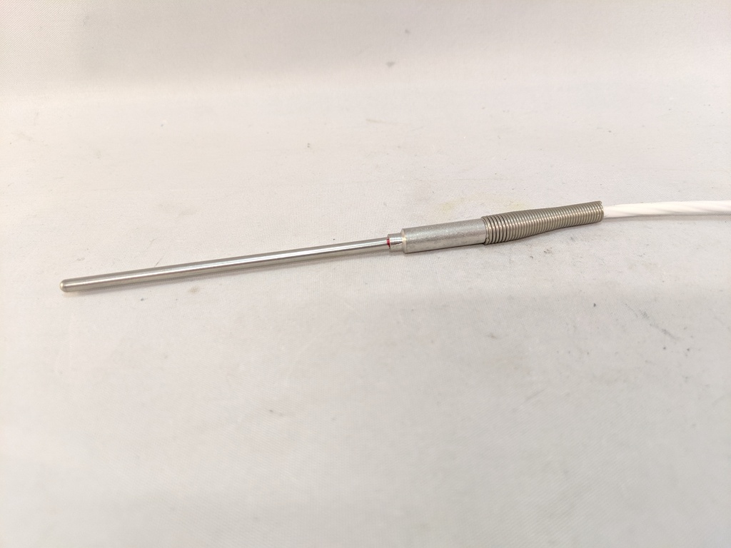 4 WIRE RTD 1/8"OD 316SS SHEATH 3" LONG WITH 6 FEET OF LEADS RBGB
