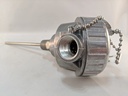 3-WIRE RTD W/CAST ALUM CONNECTION HEAD 5.5"SS SHEATH 1/2"NPT 664-400-003