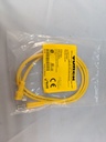 4 WIRE PICOFAST CORDSETS THREADED COUPLING NUT PKW 4M-1-PSG 4M