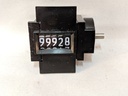 MECH. COUNTER, RATCHET DRIVE, 5-FIG, PANEL MOUNT, ROT #3