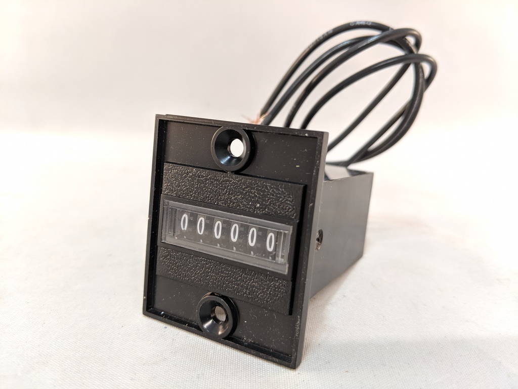 COUNTER 120VAC, 6 DIGIT NON-RESETTABLE