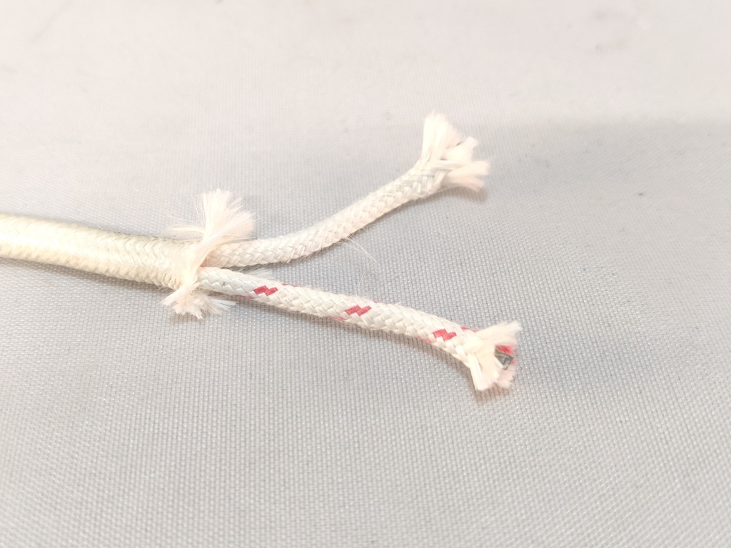 TYPE J 14 GAUGE SOLID FIBERGLASS BRAID 1300F CONTINUOUS J 14 1 309