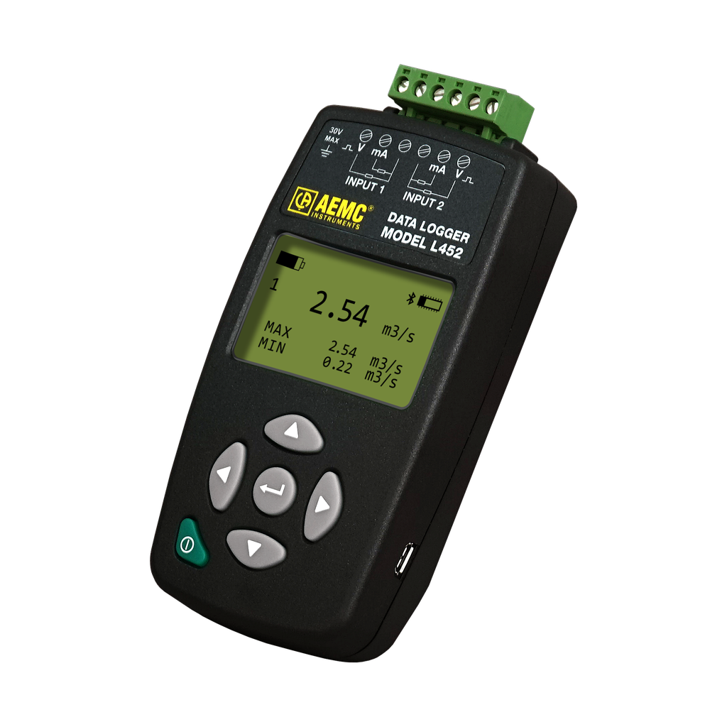 MODEL L452 DATA LOGGER W/LCD DATAVIEW SOFTWARE