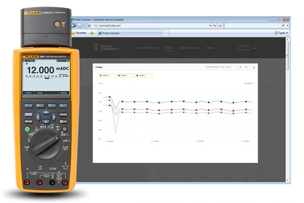 FlukeConnect In Use