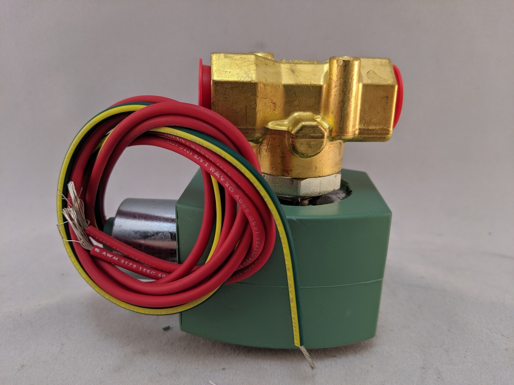 BRASS BODY, 2 WAY N/C, 3/8" NPT, 120/60, 110/50