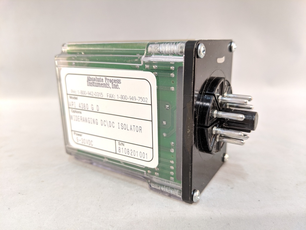 PLUG-IN DC/DC TRANSMITTER FIELD RANGEABLE 9-30VDC POWER