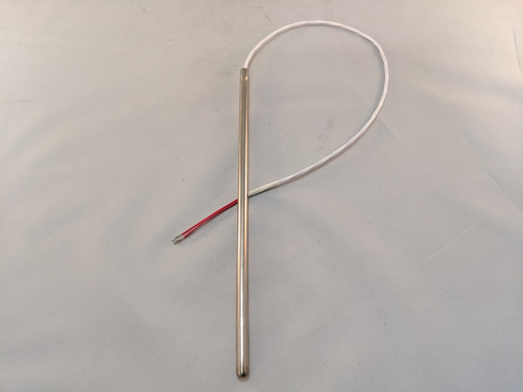 100 OHM PLT RTD 1/4" SS SHEATH 8" LONG WITH 10" LEADS RBJB0TA080BA010