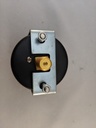 PRESSURE GAUGE 83KB 2.5" 1/4"CBM 0-30"WATER COLUMN FLUSH MT