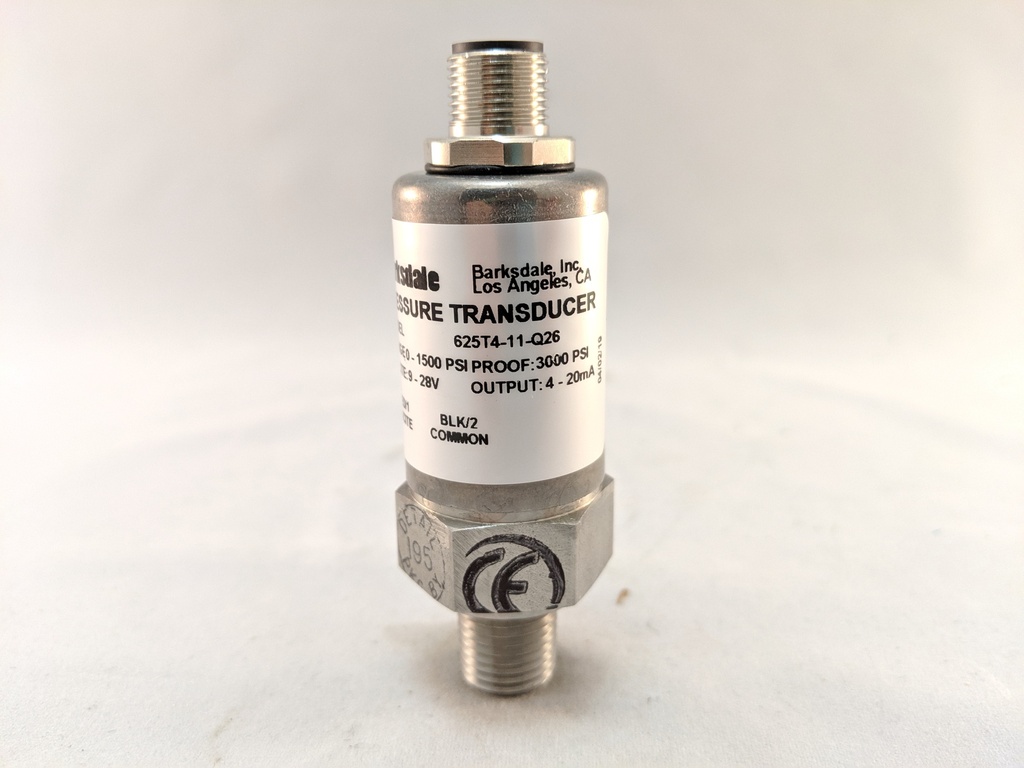 BARKSDALE 0-1500PSI PRESS XMITTER - FOR US WATERMAKER ONLY