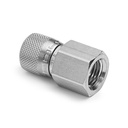 Ralston, 1/4" female NPT x female Quick-test XT, stainless steel