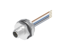 EFSBH-A5.500.2-0.5 "Hydra", 5-Pin M-12 Male, 1/2" NPT Conduit Adapter