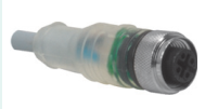 RKE 4.4T-10-P7X2/S101, SINGLE ENDED CORDSET, STRAIGHT FEMALE, 4 PIN WITH LED'S, FLEXLIFE/CTRACK CABLE, 10M LENGTH