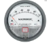 Differential pressure gage, range 0-8.0" w.c., minor divisions .20