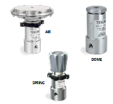 Series 26-2000 Pressure Reducing regulator, .12 CV, 1/4" In and Outlet Ports, Vent 1/4"NPTF, Nitrile O-ring, Max In 10,000#, Outlet 10-1500PSI, Vespel