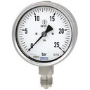 232.30, Stainless Steel Case Process Gauge, Solid Front Design, 0-60kPa, 4 Inch, 1/4"NPT Lower