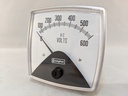FIESTA 3.5" 0-600 VAC RANGE 0-600 VAC SCALE 50/60HZ
