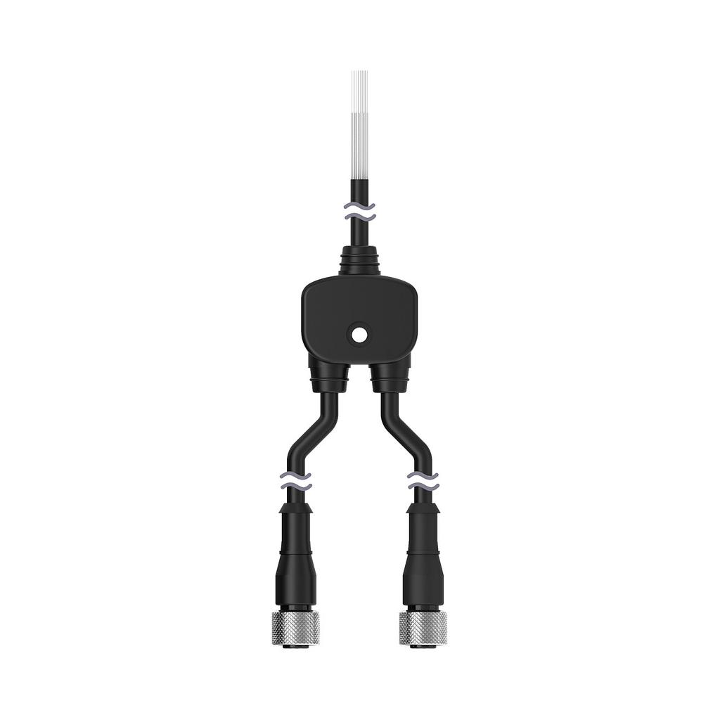 M12 Quick Disconnect Splitter Cable (CSB-UNT810M1282M1284.5)