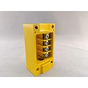 Banner MAXI-BEAM: Wiring Base; Range: Depends on Sensor; Input: on Power Block; Output: Depends on the Power Block; Wiring Chamber (RWB4)
