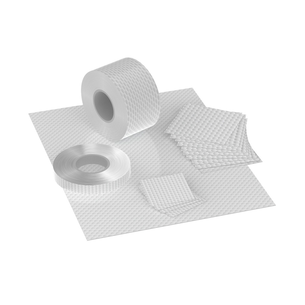 Retroreflective Tape: 75 x 75mm Package of 10 (BRT-THG-3X3-10)