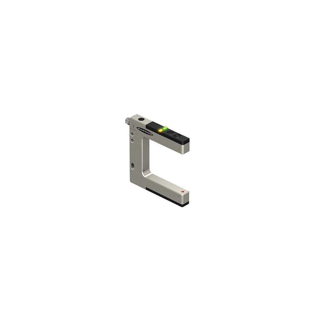 SLM Series: Rugged Nickel Plated Metal Fixed-Distance Slot Sensor (SLM50B6Q)